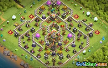 Top TH11 Hybrid Base Links - Anti-Everything Defense #20243
