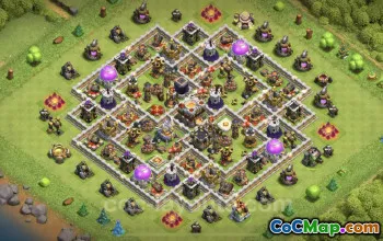 Top TH11 Hybrid Base Links - Best Anti-Everything Layouts #20409