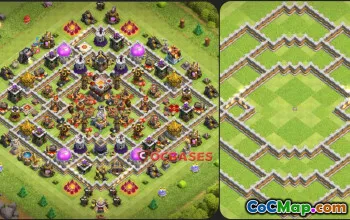 Top TH11 Hybrid Bases for Clash of Clans - Copy Links Inside #22308