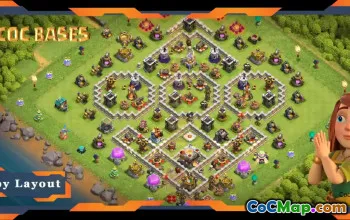 Top TH11 Max Bases: Anti-Air Layouts & Links - Clash of Clans #20616