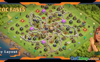 Top TH11 Troll Base Layouts - Clash of Clans Funny Designs #20347