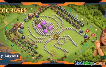 Top TH11 Troll Base: Unique Spider Layout for CoC #19253