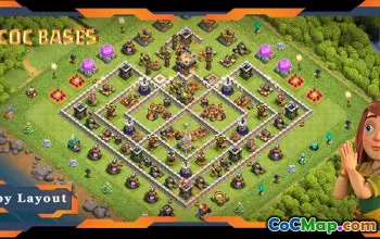 Top TH11 Trophy Base Link | Anti-Everything Defense COC #20217