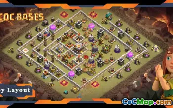 Top TH11 War Base: Anti 3 Star Layout for Clash of Clans #19168