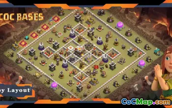 Top TH11 War Base: Anti 3 Stars & Electro Dragon Layout #22213