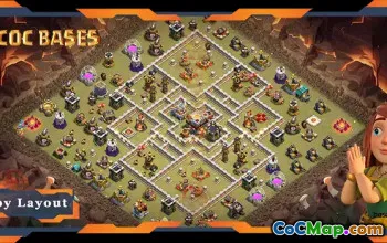 Top TH11 War Base Layouts - Anti 3 Stars & Electro Dragon #20277