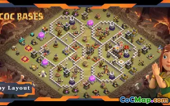 Top TH11 War Base Layouts: Anti-Air & Defence Links #20345