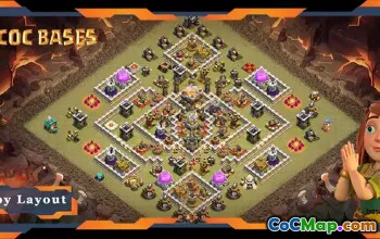 Top TH11 War Base Layouts for Clash of Clans - Anti 3 Stars #20287