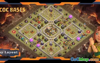 Top TH11 War Base Layouts & Links - Clash of Clans #20267