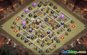 Top TH11 War Base Link - Anti Everything CWL Strategy #25276