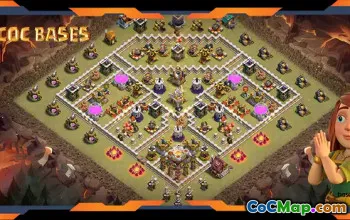 Top TH11 War Base with Anti 2 Star Strategy #57451