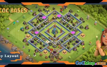 Top TH12 Anti 2 Star Bases: Hybrid Layouts & Links - CoC #20374