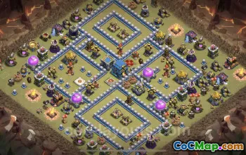 Top TH12 Anti 2 Stars War Base - Link & Defense Tips #25514