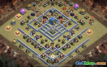 Top TH12 Anti 3 Stars War Base - Copy Link & Defense Tips #20954
