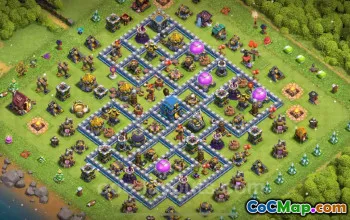 Top TH12 Base Copy: Anti 3 Stars GoWiWi/GoWiPe 2025 #20542