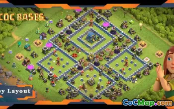 Top TH12 Base: Unbeatable Anti-Air Electro Dragon Layout #20457