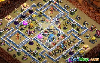 Top TH12 Clash of Clans Base Layouts Copy #54477