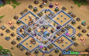 Top TH12 Clash of Clans Base Layouts with Link #53460