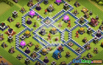 Top TH12 Clash of Clans Base Layouts with Links #52562