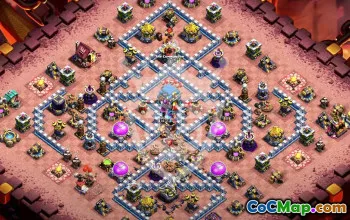 Top TH12 Clash of Clans Base Layouts with Links #54476