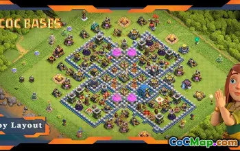 Top TH12 Defense Base with Link #57468