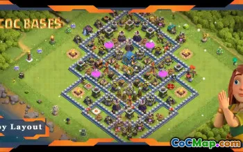 Top TH12 Farming Base: Hybrid & Anti-Everything Layout #19089