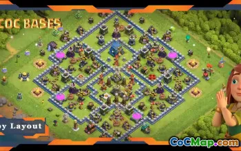Top TH12 Farming Base: Max Level Anti-Everything Layout #19096