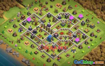 Top TH12 Hybrid Base: Anti 3 Stars & Compact Design #23808