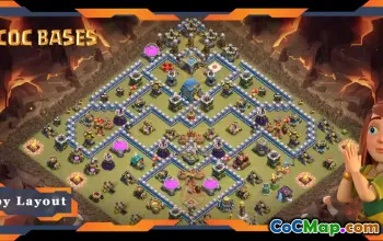 Top TH12 Hybrid Base Layouts & Links - Clash of Clans #22176