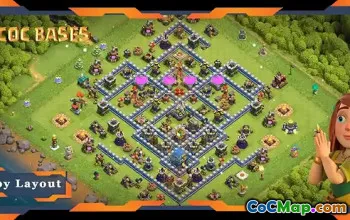 Top TH12 Hybrid Farming Base Layout - Clash of Clans Guide #19110