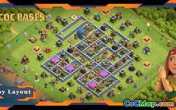 Top TH12 Max Farming Bases & Hybrid Layouts - Clash of Clans #20477
