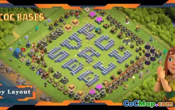 Top TH12 Troll Base Layouts - Clash of Clans Fun! #19143