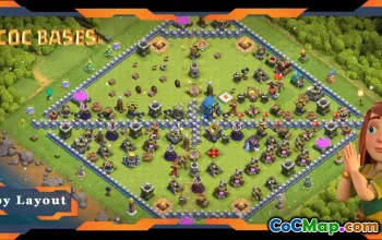 Top TH12 Troll Bases with Links & Funny Layouts - Clash of Clans #22183