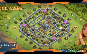 Principais bases de troféus TH12: Layouts híbridos anti-tudo #18119