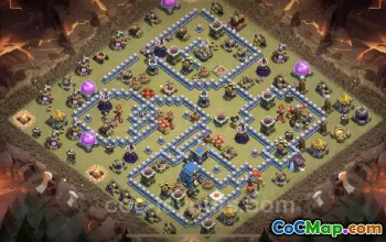 Top TH12 War Base: Anti-Everything, Copy Link Included #25506
