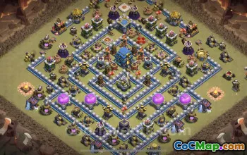 Top TH12 War Base: Anti-Everything with Copy Link #25489