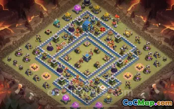 Top TH12 War Base Copy Links for Clash of Clans 2024 #20503