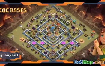 Top TH12 War Base Layout - Anti Everything | Clash of Clans #22126