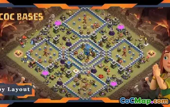 Top TH12 War Base Layouts - Anti 2 Stars & CWL Links #20524