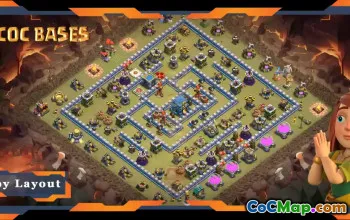 Principais layouts de base de guerra TH12 - Anti 3 estrelas | Clash of Clãs #18154