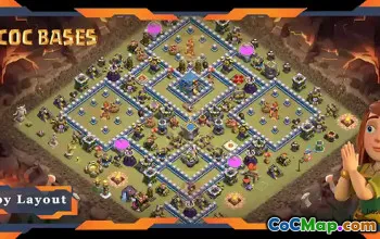 Top TH12 War Base Layouts - Anti 3 Stars & CWL Link #20687