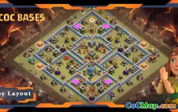 Top TH12 War Base Layouts - Hybrid & Anti-Everything #18152