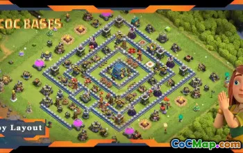 Top TH12 War Base Layouts with Link & Anti-Air Defense #20460