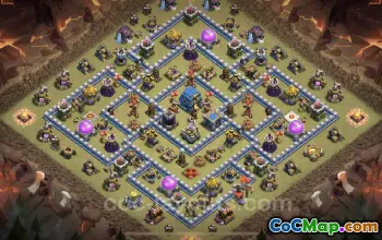 Top TH12 War Base Link for Legend League - Clash of Clans #20629