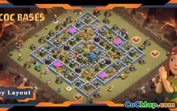 Top TH12 War Base Links: Anti 2 Star Hybrid Layouts #20698