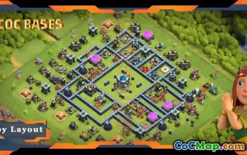Top TH13 Anti 3-Star Base Layouts with Links - Clash of Clans #19026