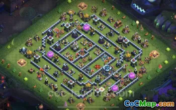 Top TH13 Anti-Everything Base Link for Clash of Clans #25875