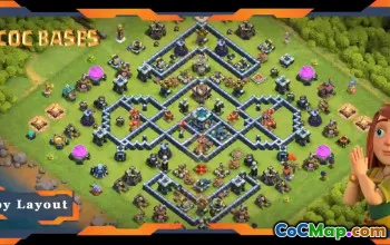 Top TH13 Base: Anti 2 Star Legend League Layout & Link #20791