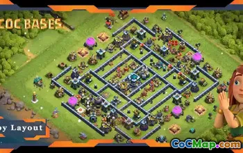 Top TH13 Base: Anti 2 Stars Layout with Link | Clash of Clans #20960