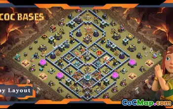 Top TH13 Base Layouts - Anti-Everything for Clash of Clans #20848